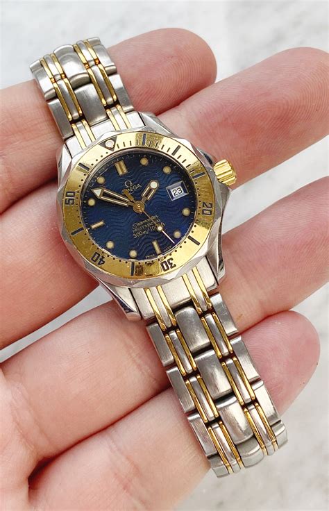 omega seamaster two tone